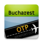 henri coandă airport (otp) info + flight tracker android application logo